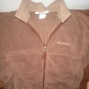 Columbia fleece zip up hoodie